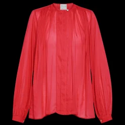 Women Forte_Forte - Chemise Bohemienne - Rouge