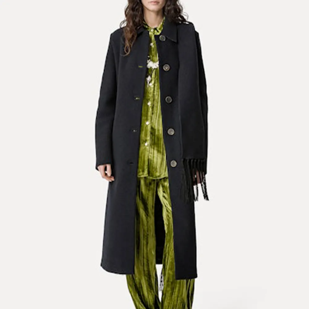 Women Forte_Forte - Manteau long - Noir