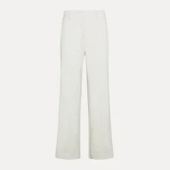 Women Forte_Forte - Pantalon Costume - Ivoire