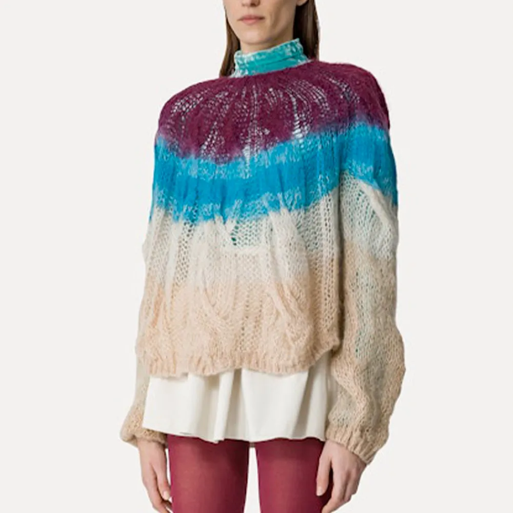 Women Forte_Forte - Pull - Turquoise