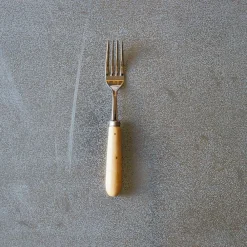 649 PALLARES SOLSONA Fourchette avec manche en buis - Naturel