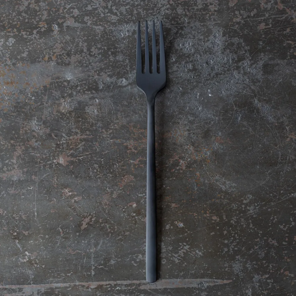 1316 COMAS AND PARTNERS Fourchette de table - Atlantida Ice Black