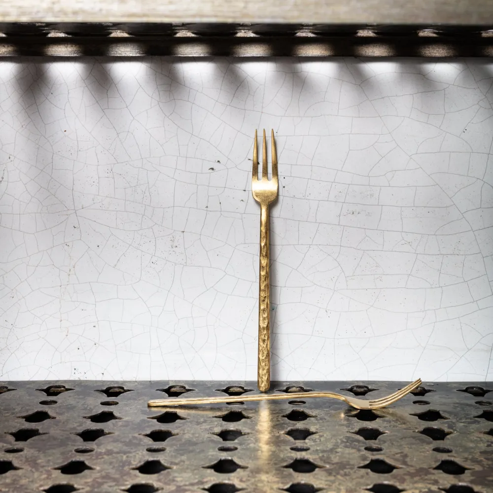 1316 COMAS AND PARTNERS Fourchette de table - Or