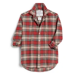 Women FRANK ET EILEEN Frank & Eileen - Chemise Eileen - Carreaux Rouge délavé