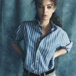 GANT - Chemise à Rayures - Lapis Blue