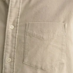 GANT - Chemise Velours - Putty