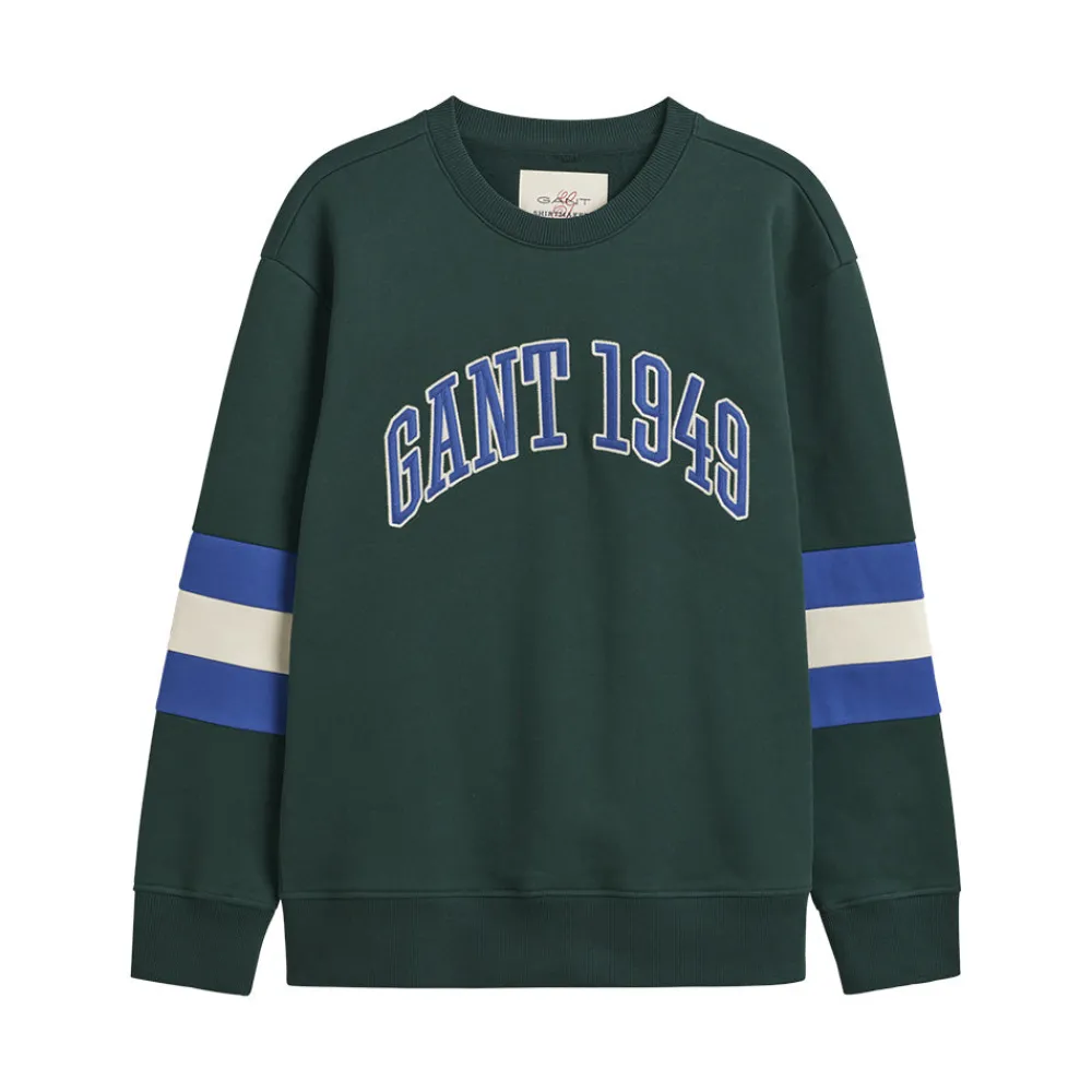 GANT - Sweat Color Block - Evening Blue