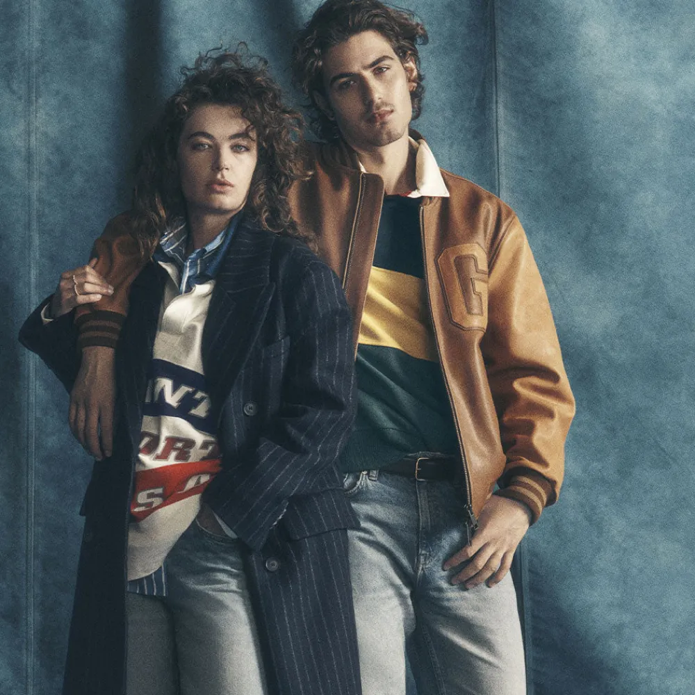GANT - Veste Varsity - Marron