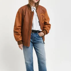 GANT - Veste Varsity - Marron