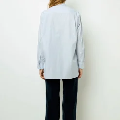 Women GERARD DAREL - Chemise en popeline à rayures - Bleu Ocean