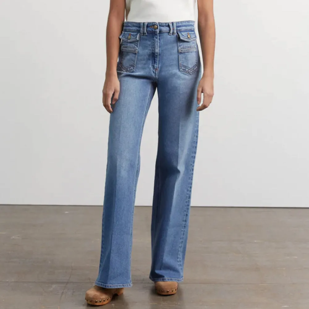 Women GERARD DAREL - Jean flare Anna - Bleu