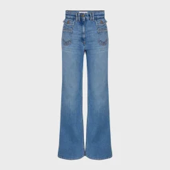 Women GERARD DAREL - Jean flare Anna - Bleu