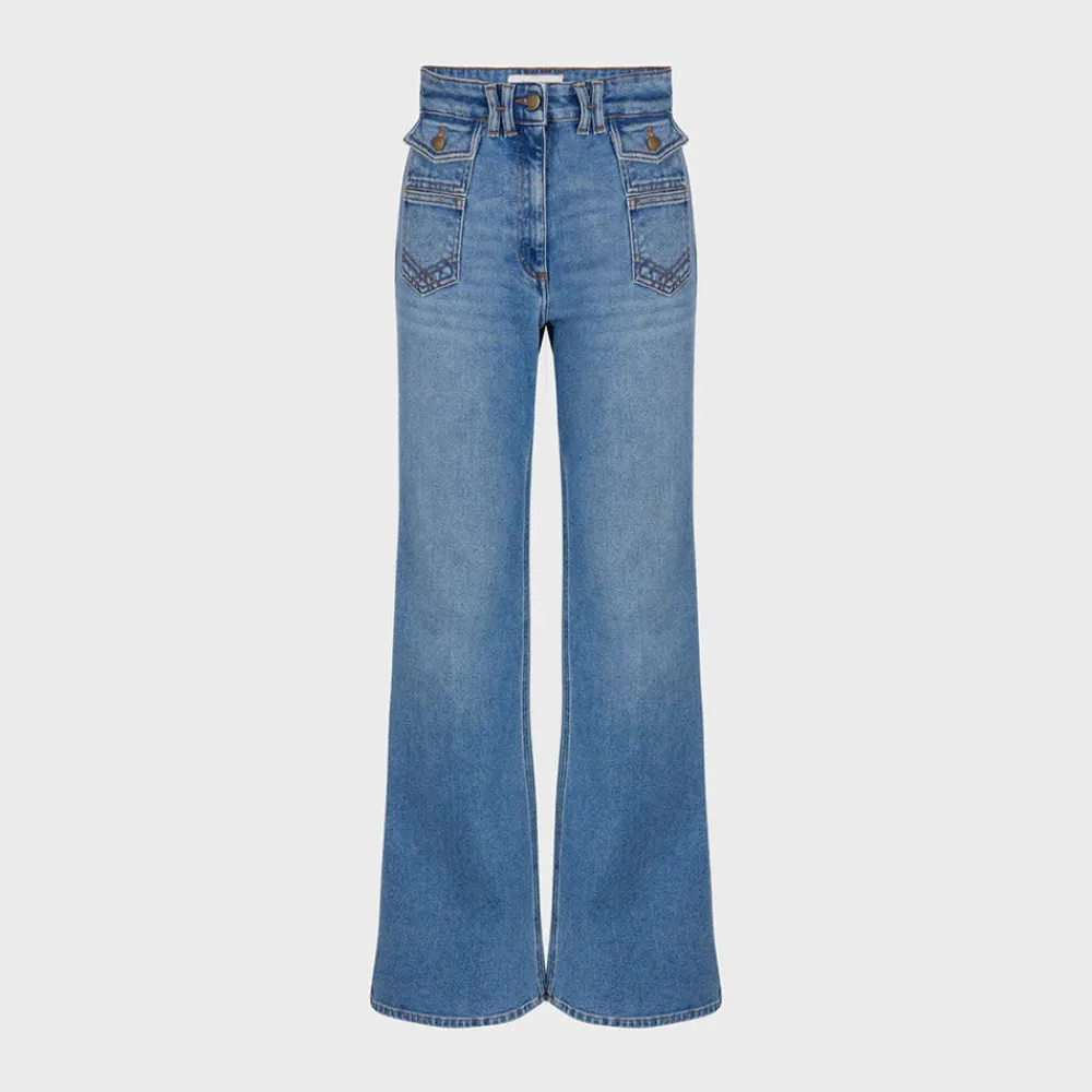 Women GERARD DAREL - Jean flare Anna - Bleu