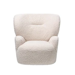 202 GERVASONI Gervasoni - Housse de fauteuil Loll n°09G - Lin Blanc