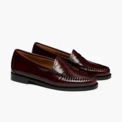 Women GH Bass - Mocassins Weejuns Penny - Bordeaux