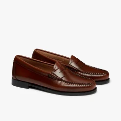 Women GH Bass - Mocassins Weejuns Penny - Cognac