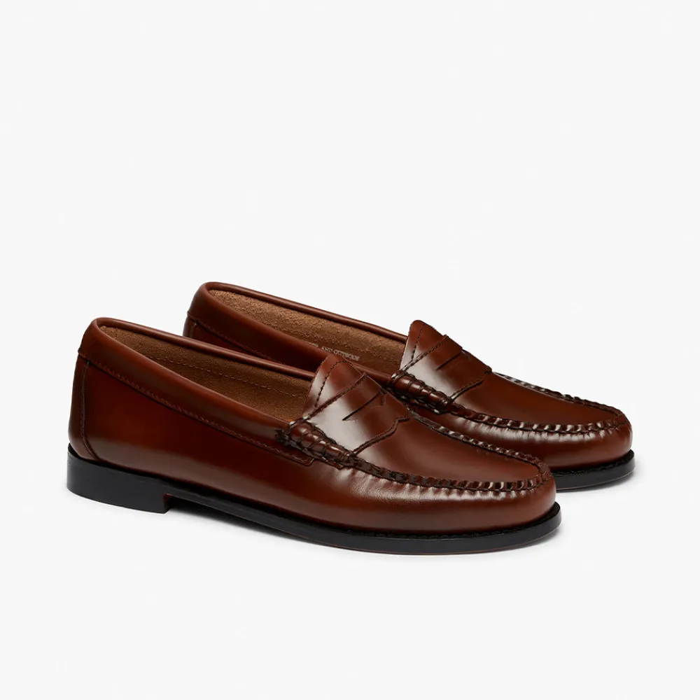 Women GH Bass - Mocassins Weejuns Penny - Cognac