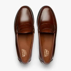 Women GH Bass - Mocassins Weejuns Penny - Cognac