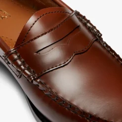 Women GH Bass - Mocassins Weejuns Penny - Cognac