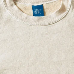 GOOD ON - Sweat Rough Crew - Blanc