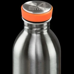 1561 24 BOTTLES Gourde en inox 250 ml - Basic Steel - 24 Bottles