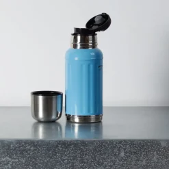 738 POKETLE Gourde Thermos 350ml - Bleu - Poketle