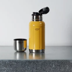 738 POKETLE Gourde Thermos 350ml - Jaune - Poketle