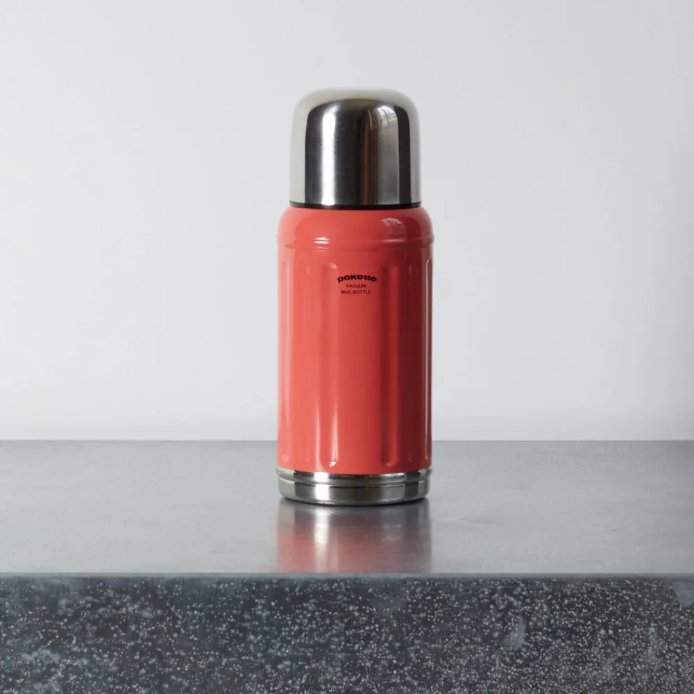 738 POKETLE Gourde Thermos 350ml - Rose - Poketle