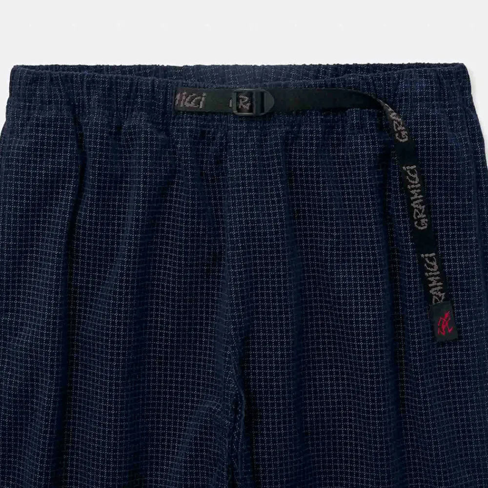 Gramicci - Pantalon OG Grid Check Jam - Bleu