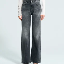 Women HAIKURE - Jeans Korea - Noir Spider
