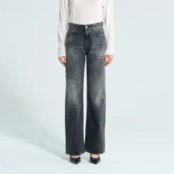 Women HAIKURE - Jeans Korea - Noir Spider