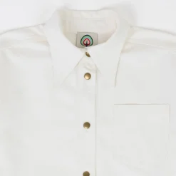 Women HAPPY HAUS - Blouse Over - Blanc