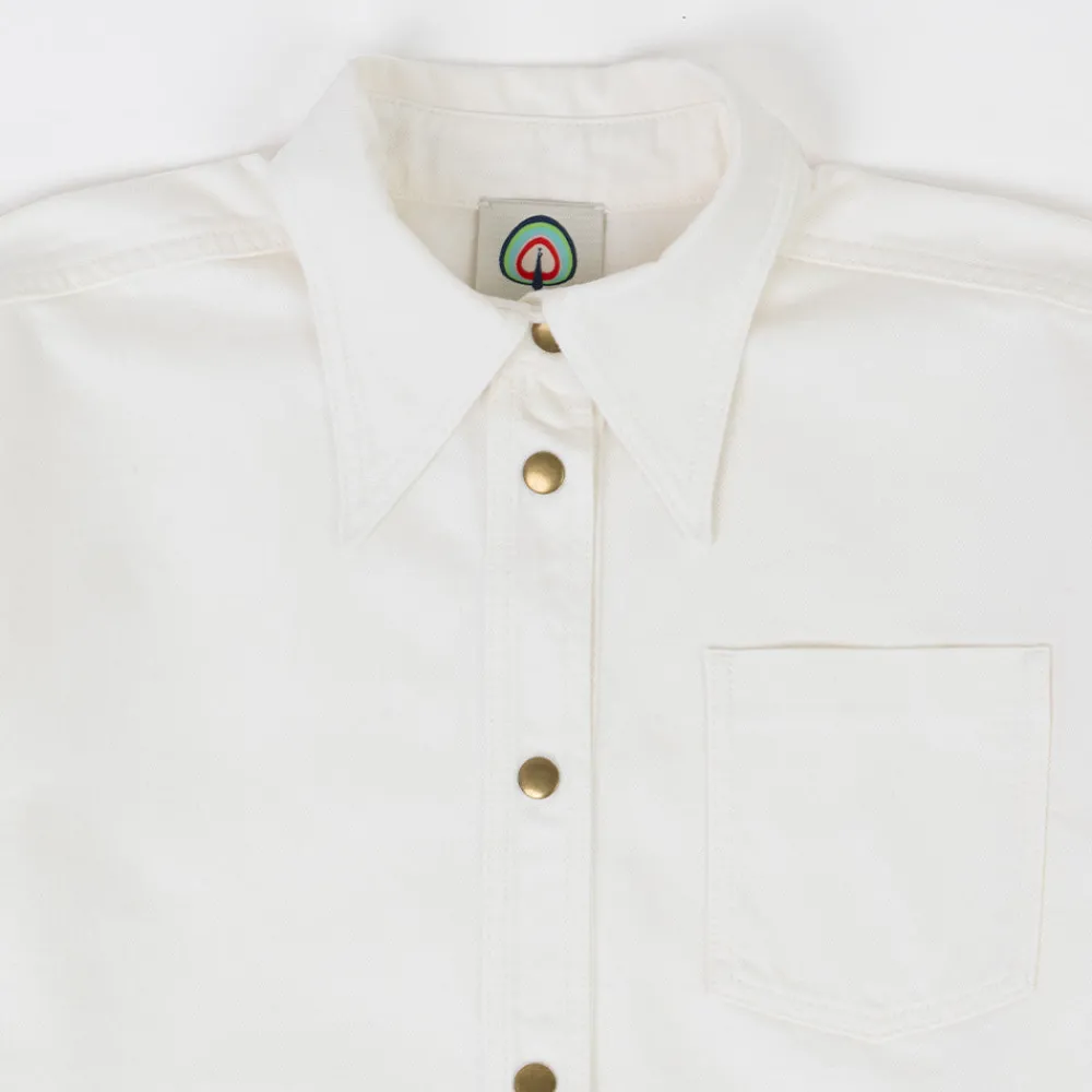 Women HAPPY HAUS - Blouse Over - Blanc