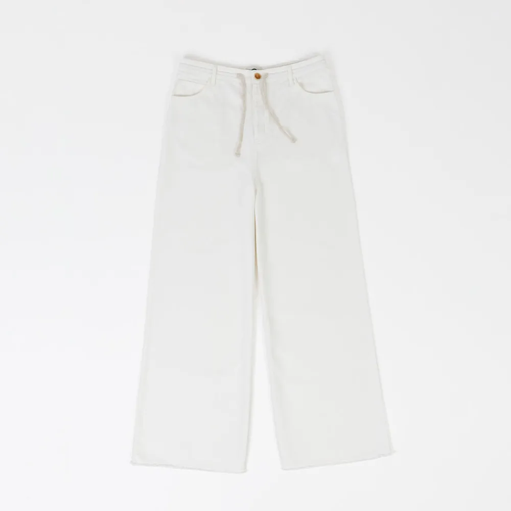 Women HAPPY HAUS - Pantalon Oversize - Blanc