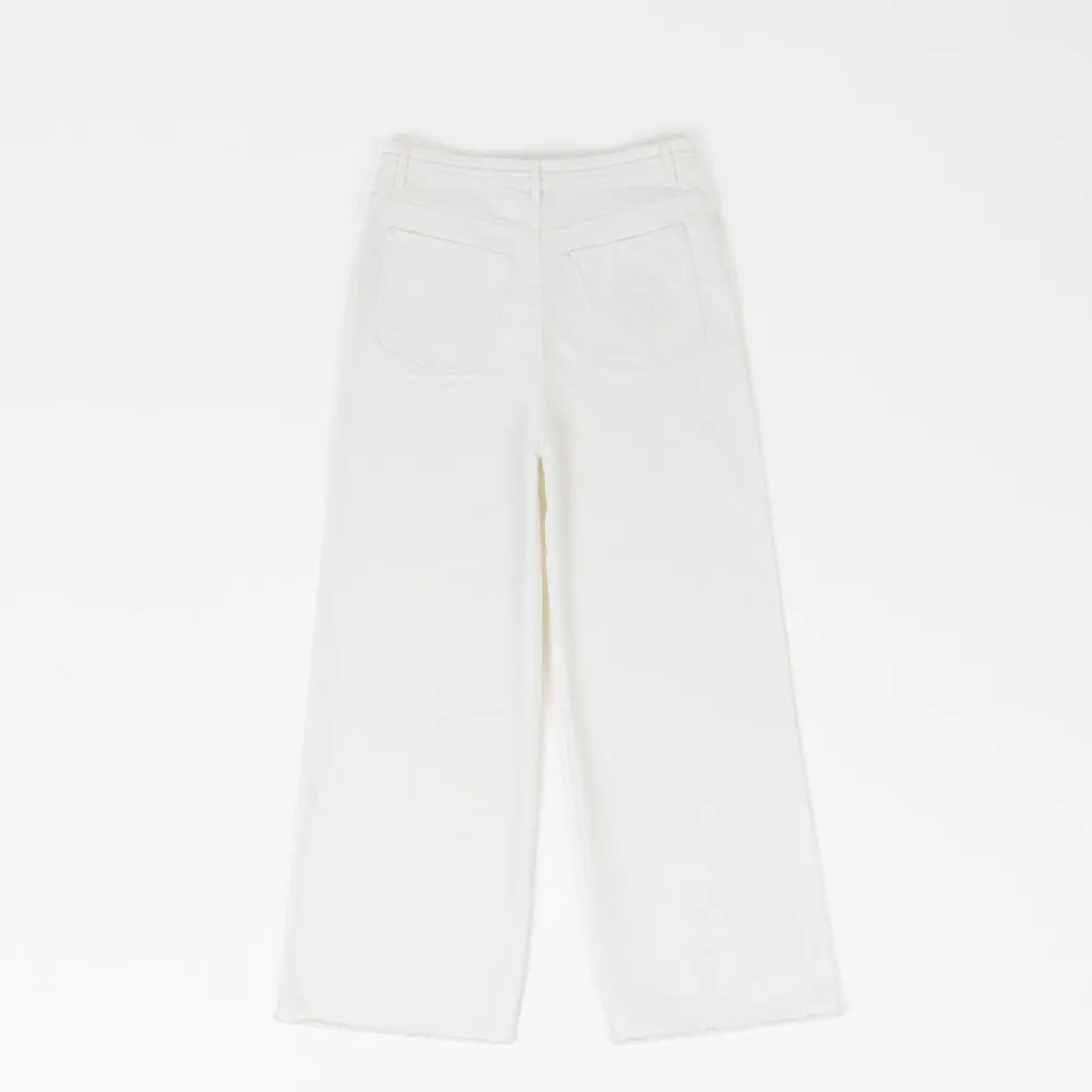 Women HAPPY HAUS - Pantalon Oversize - Blanc