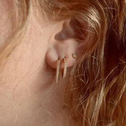 Women Harpie - Puce d'oreille Brillant - Or