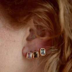 Women Harpie - Puce d'oreille Zircon - Blanc