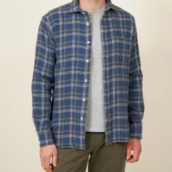 HARTFORD - Chemise Paul - Denim