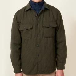 HARTFORD - Chemise Peter - Kaki