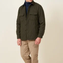 HARTFORD - Chemise Peter - Kaki