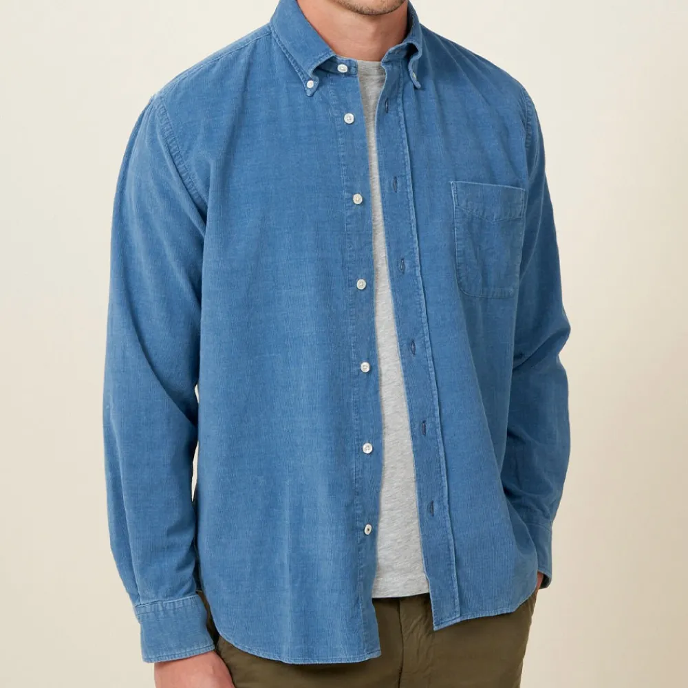 HARTFORD - Chemise Pitt - Light Indigo