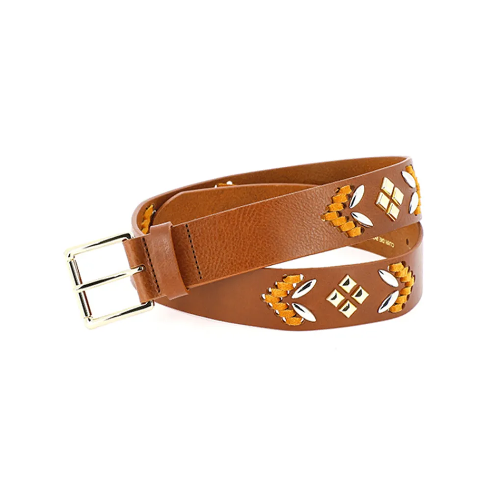 Women Herbert Frère Sœur Herbert Frère Soeur - Ceinture La Malga - Caramel Bume