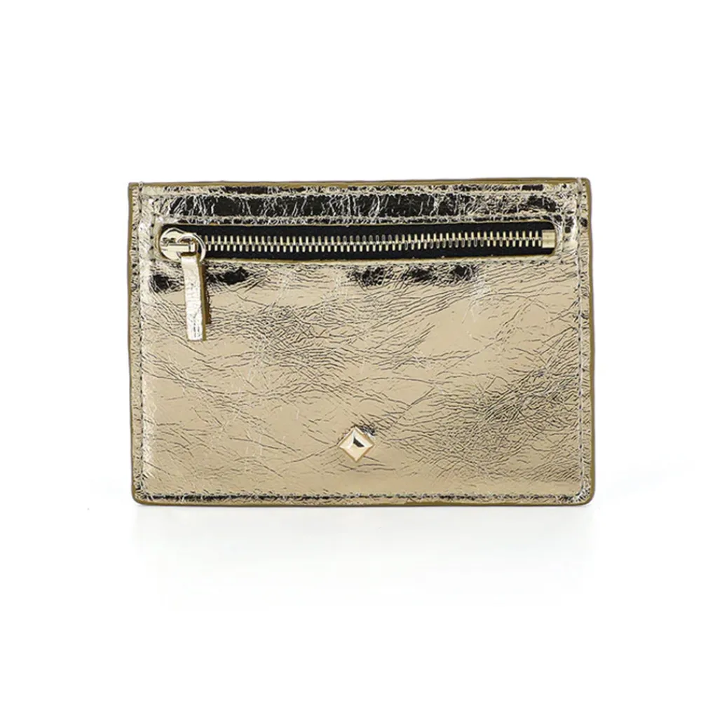 Women HERBERT FRERE SOEUR Herbert Frère Soeur - Porte cartes Le Belem Laminato - Or