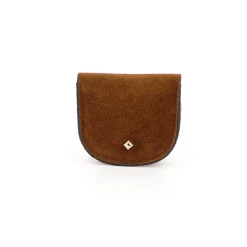 Women HERBERT FRERE SOEUR Herbert Frère Soeur - Porte monnaie Le Tigrou Velours - Chocolat