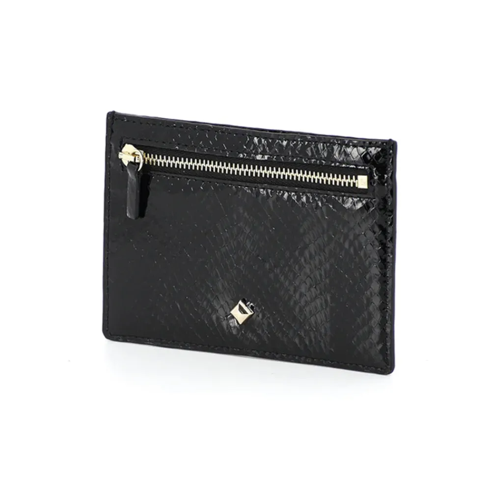 Women HERBERT FRERE SOEUR Herbert Frère Soeur - Porte cartes Le Belem - Vernis Noir
