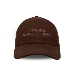Women HOHO COCO - Casquette Unfinished Business School - Marron