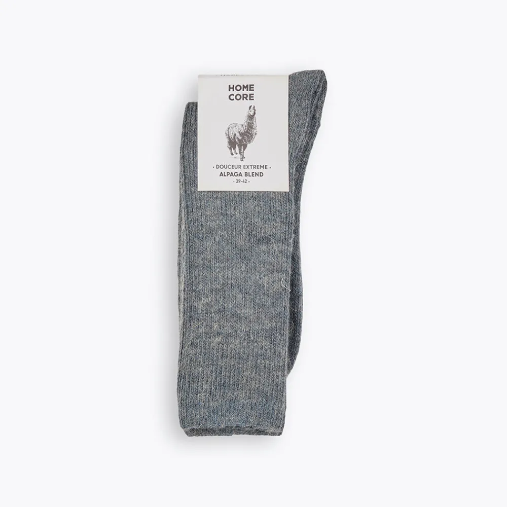 Women Homecore - Chaussettes Alpaga - Denim