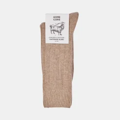 Women Homecore - Chaussettes Cachemire - Avoine