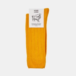 Women Homecore - Chaussettes Cachemire - Moutarde