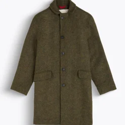 Homecore - Manteau Steve Harris Tweed - Vert